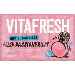 Vitafresh 99% Sugar Free Sachet Drink Mix Peach Passionfruit 150g