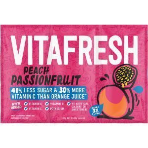 Vitafresh Sachet Drink Mix White Peach Passionfruit 150g