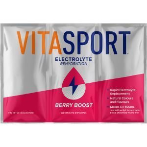 Vitasport Electrolyte Sachet Drink Mix Berry Boost 99g