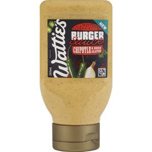 Watties Burger Sauce Chipotle