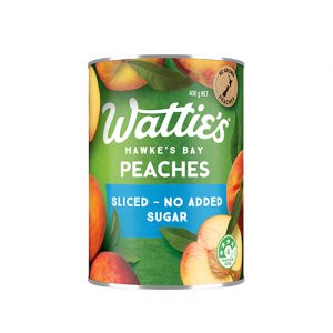 Wattie's Peaches Sliced No Added Sugar