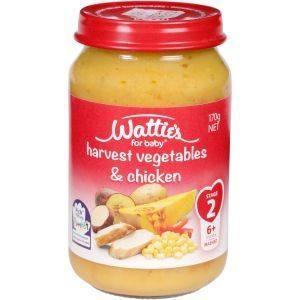Watties Stage 2 Baby Food Harvest Vegetables & Chicken