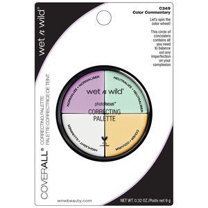 Wet N Wild Photo Focus Correcting Pallette Color Commentary