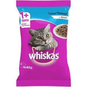 Whiskas Cat Food Tuna Flavour Sauce 340g