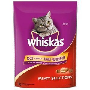 Whiskas Dry Cat Food Meaty Selections