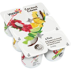 Yoplait Yoghurt 6pk Coconut Combo