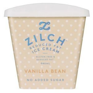 Zilch Ice Cream No Added Sugar Vanilla