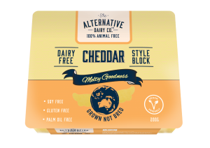 Alternative Dairy Co. Cheese – Dairy Free Style Block – Cheddar (Vegan Cheese)