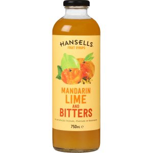 Hansells Cordial Mandarin Lime & Bitters