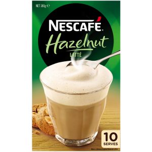 Nescafe Cafe Menu Coffee Mix Hazelnut Latte 180g
