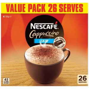 Nescafe Coffee Mix Cappuccino Skim 332g