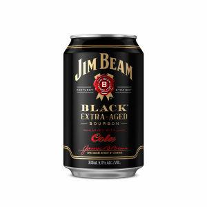 Jim Beam Black® bourbon & cola 330ml