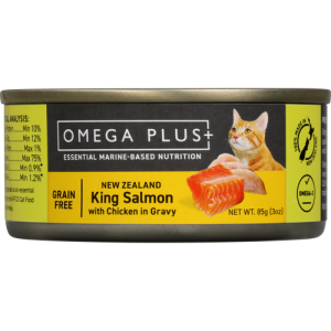 Omega Plus King Salmon and  Chicken Wet Cat Food