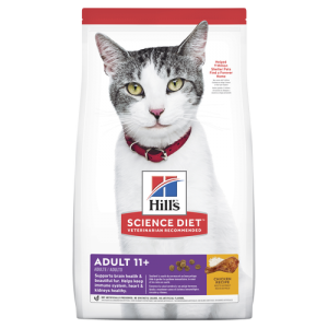 Hill’s Science Diet Adult 11+ Senior Dry Cat Food