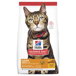 Hill’s Science Diet Adult Light Dry Cat Food