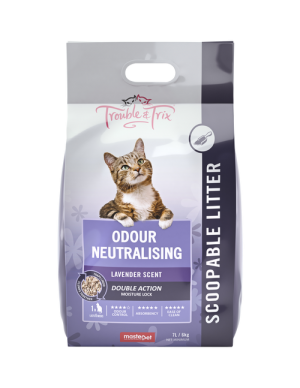 Trouble & Trix Cat Odour Neutralising Litter Lavender