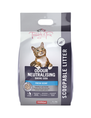 Trouble & Trix Cat Litter Baking Soda Clumping