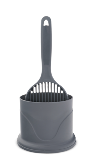 Trouble & Trix Litter Scoop with Holder