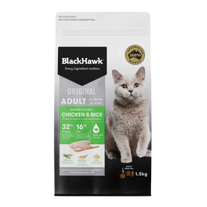 Black Hawk Chicken & Rice Dry Cat Food