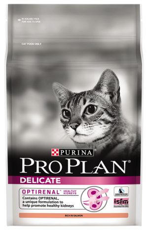 Pro Plan Adult Delicate with Optirenal Dry Cat Food