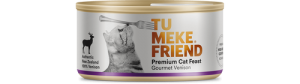 Tu Meke Gourmet Venison Cat Cans