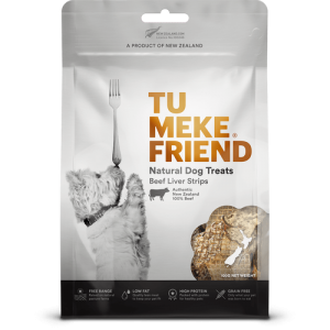 Tu Meke Beef Liver Strips Dog Treats