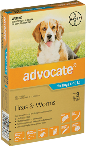 Advocate Flea Treatment For Dogs 4-10kg