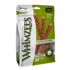 Whimzees Veggie Sausage Dental Dog Treats