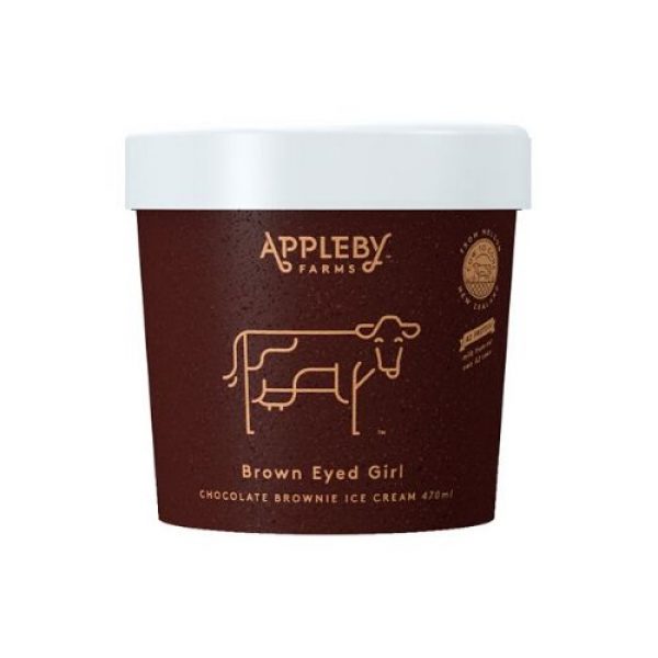 Appleby Farms Chocolate Brownie Ice Cream