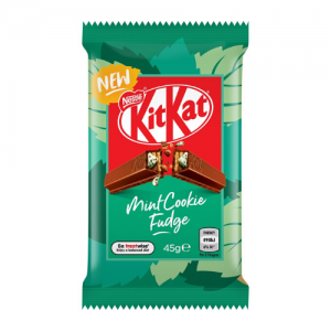 Nestle KitKat Mint Cookie Fudge Chocolate Bar
