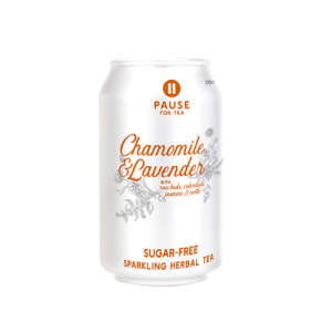 Pause for Tea Chamomile & Lavender Organic Sparkling Herbal Tea