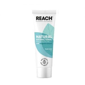 Reach Natural Antibacterial Protection Fresh Mint Toothpaste