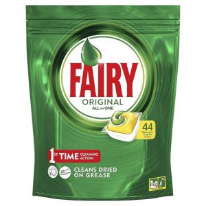 Fairy All in One Lemon Dishwasher Tablets