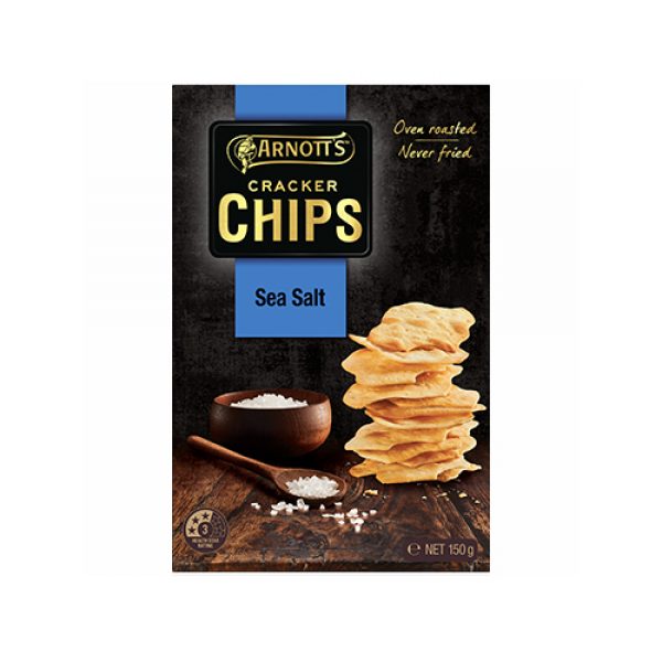Arnott's Cracker Chips Sea Salt Image Asset