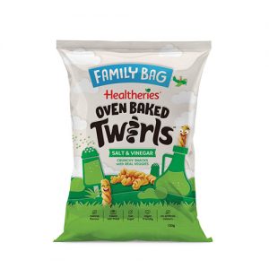 Healtheris Oven Baked Twirls Salt & Vinegar