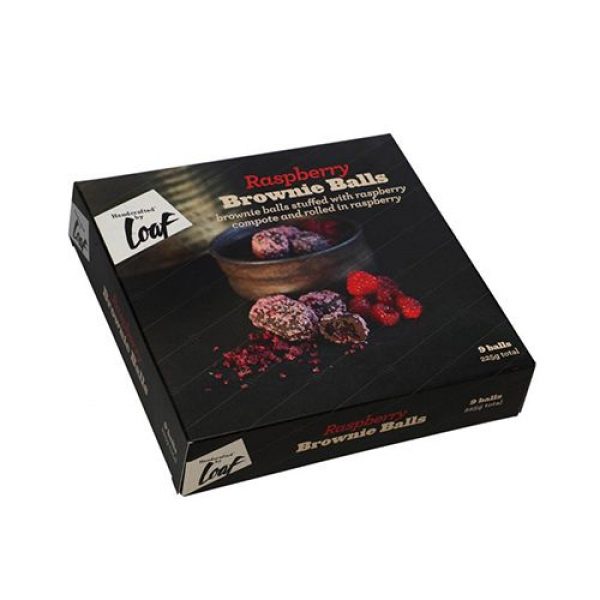 Loaf Raspberry Brownie Balls