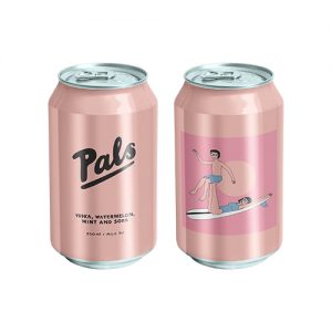 Pals Vodka Watermelon Mint and Soda