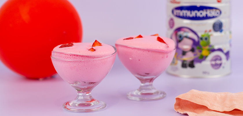 ImmunoHalo by Anchor Strawberry Whip Drink