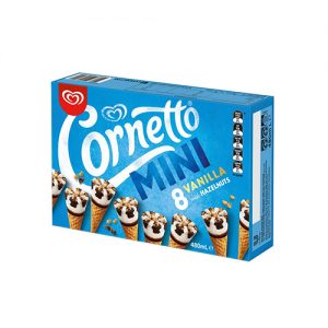 Cornetto Mini Vanilla with Hazelnuts