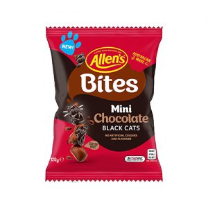 Allens Bites Mini Chocolate Black Cat