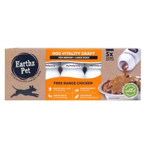 Earthz Pet Vitality Gravy - Free Range Chicken 55ml_Front