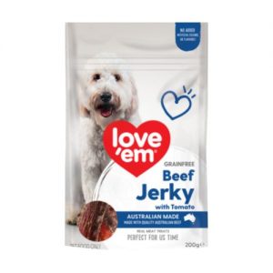 Love 'em Beef Jerky with Tomato