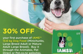 Iams 30 percent off dog food