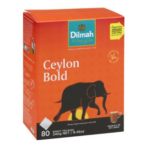 Ceylon Bold – Tagless 3G Teabags 80’S