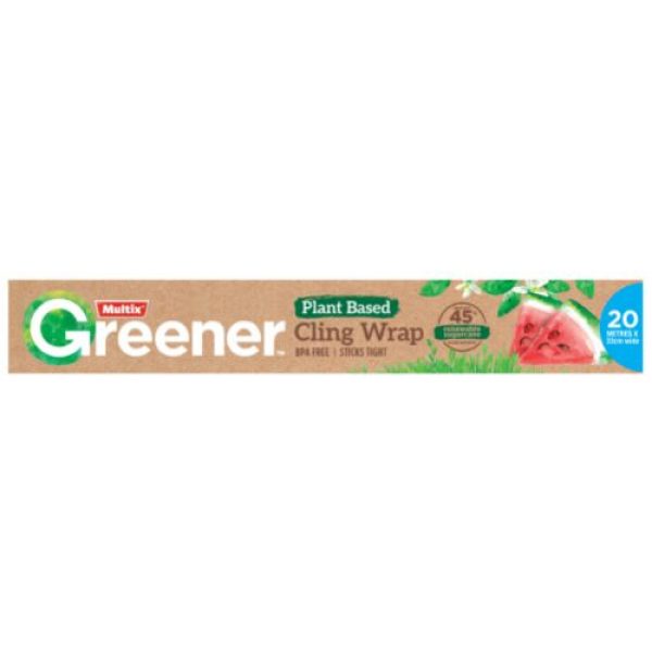 Multix Greener Plant Based Cling Wrap
