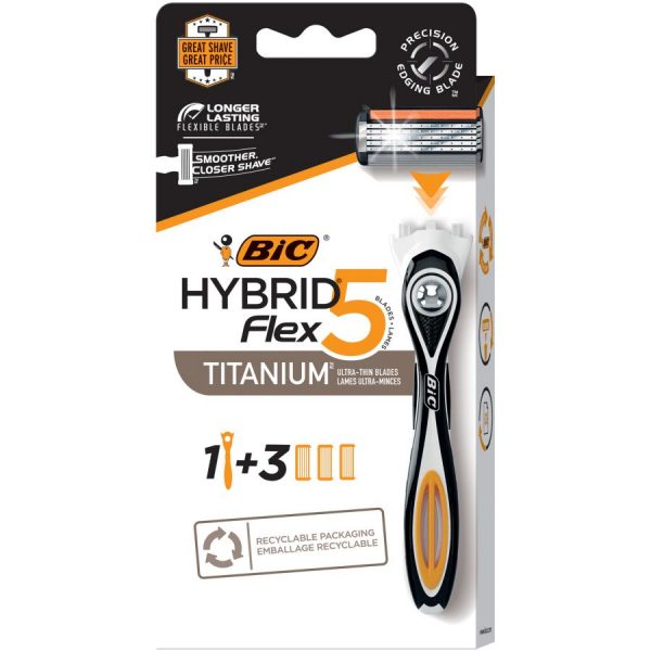 BIC Flex Hybrid 5 Titanium Razor