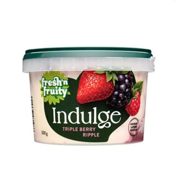 Fresh‘n Fruity Indulge Triple Berry Ripple Yoghurt