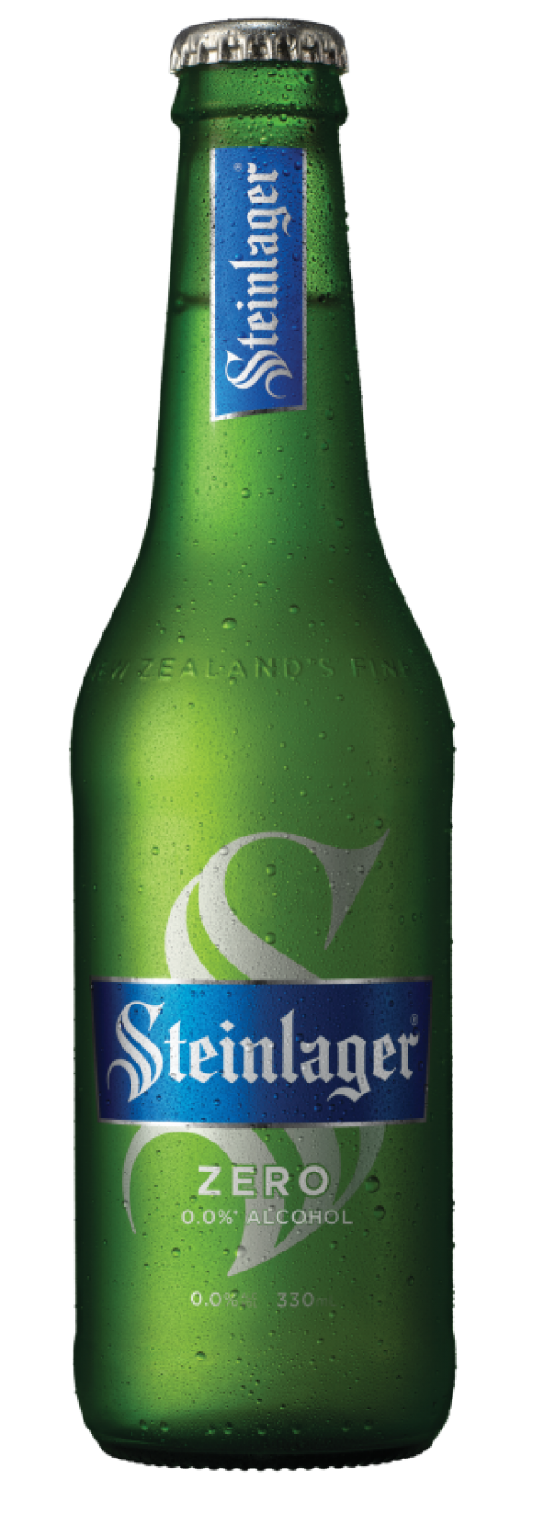 Steinlager Zero 0.0%* Alcohol 330mL Bottle 12 Pack