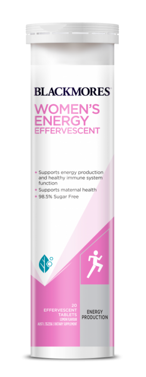 Blackmores Women’s Energy Effervescent 20 Tablets