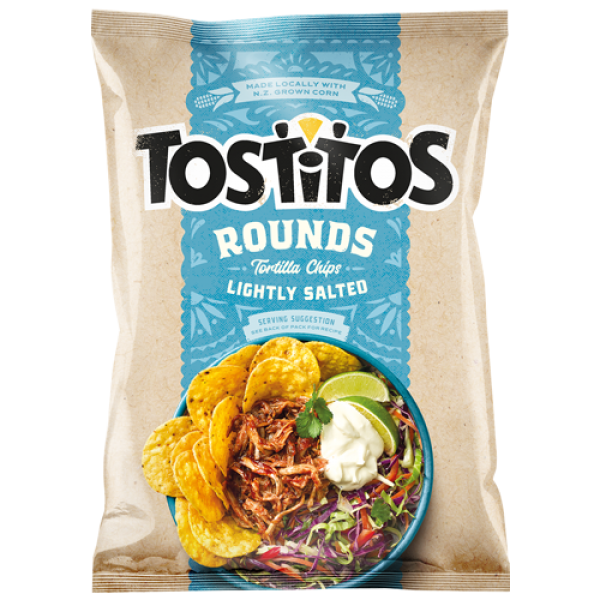 Tostitos Rounds Lightly Salted